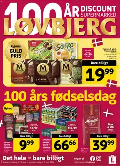 Eksempel på tilbudsavis Løvbjerg - Tilbudsavis uge 36 fra butik Løvbjerg gyldig fra 28/08/2026