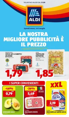 Anteprima dell'opuscolo Aldi volantino dal negozio Aldi valido da 21/09/2026