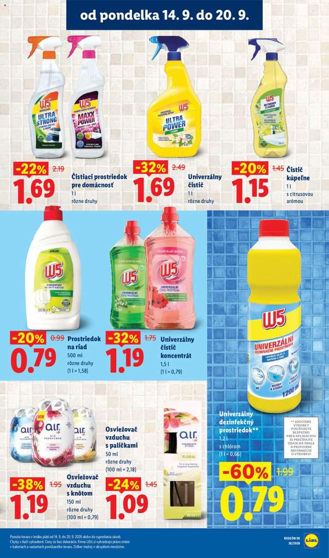 Nový Lidl leták od 14.09.