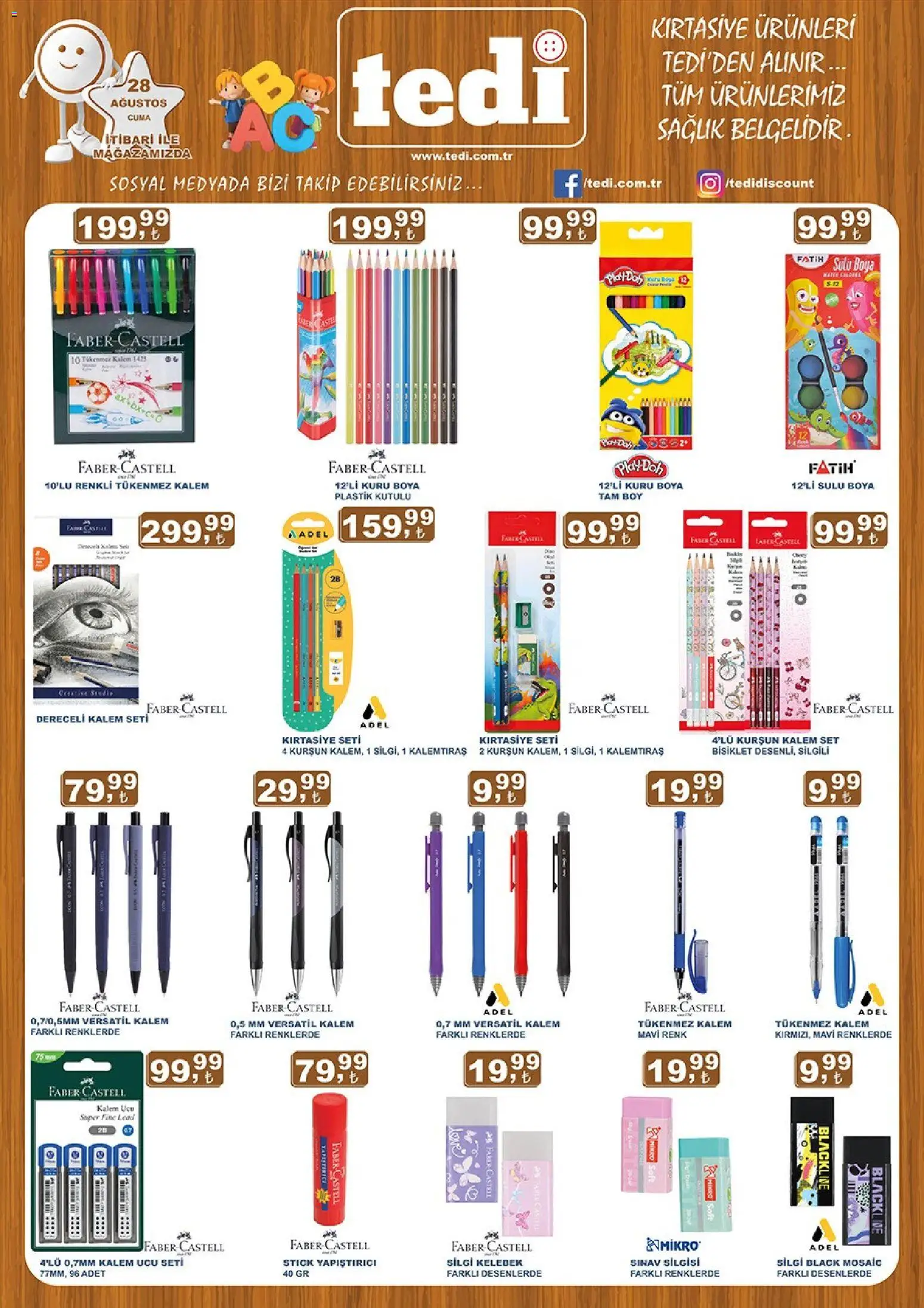 Tedi Tedi Katalog 28.08.2026 - Broşürünün önizlemesi - Çorap