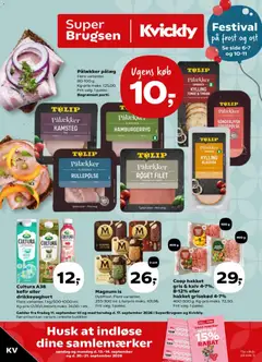 Eksempel på tilbudsavis Kvickly - Tilbudsavis uge 37 fra butik Kvickly gyldig fra 11/09/2026