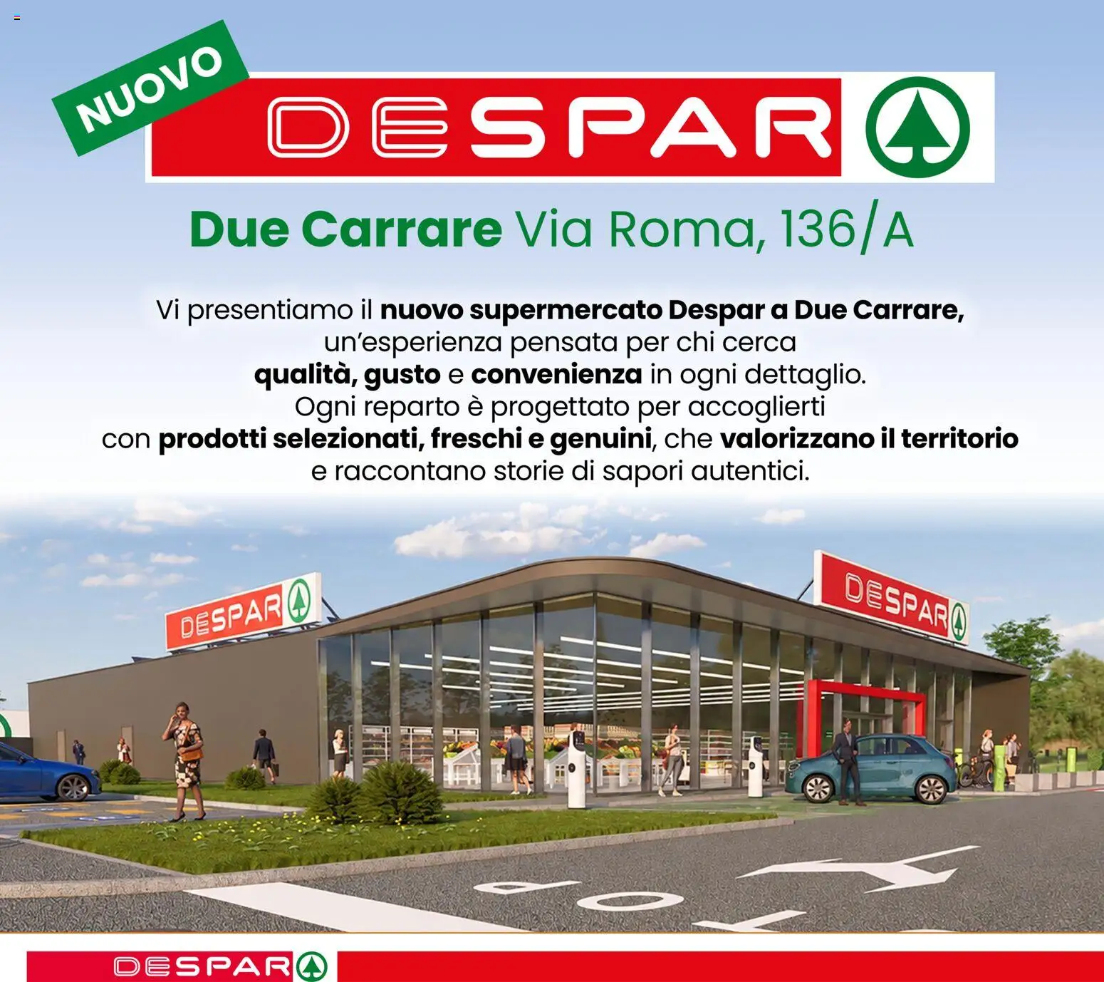 Anteprima dell'opuscolo Despar volantino Due Carrare dal negozio Despar valido da 22/10/2026