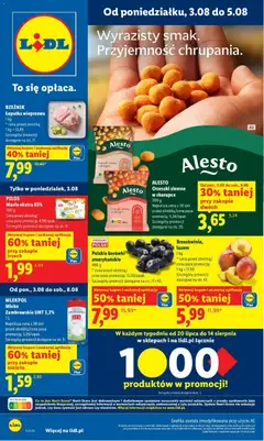 Pogląd gazetki "Lidl gazetka" ze sklepu Lidl ważnej od 03.08.2026