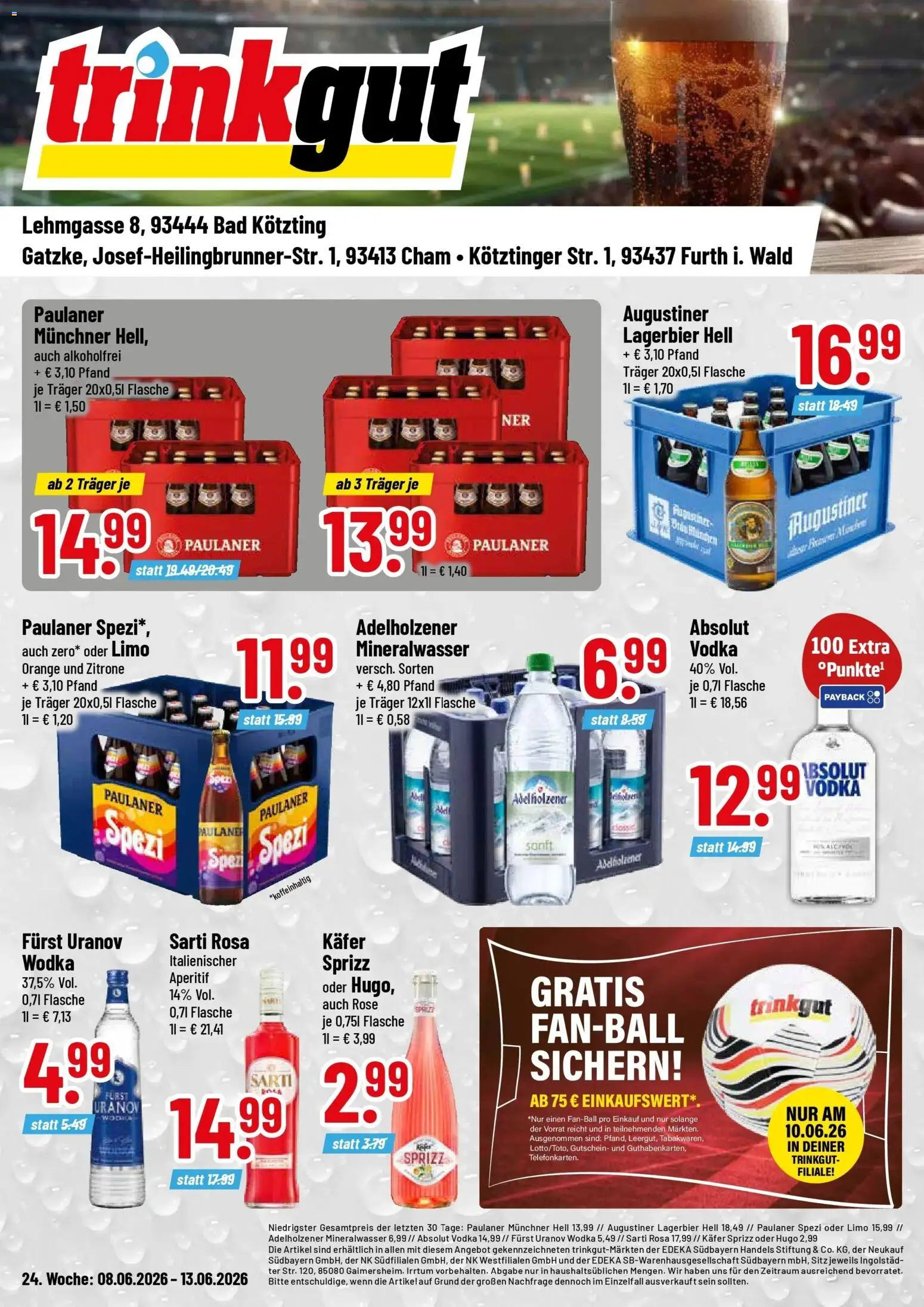Vorschau von dem Prospekt des Geschäftes Trinkgut, gültig ab dem 07.06.2026