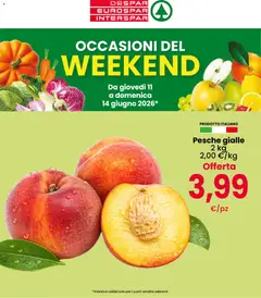 Anteprima dell'opuscolo Eurospar volantino Weekend dal negozio Eurospar valido da 11/06/2026