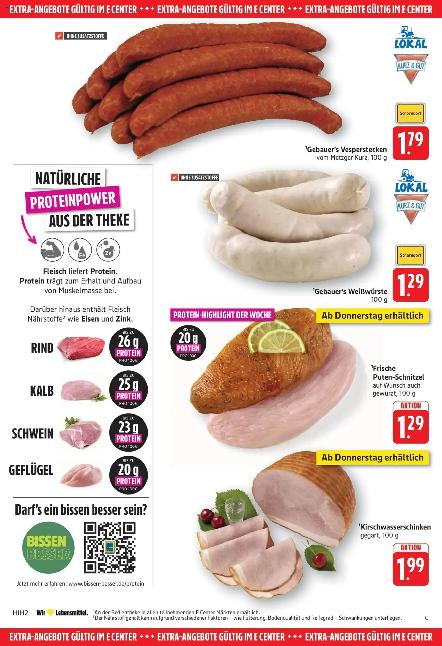 Vorschau von dem Prospekt des Geschäftes Edeka, gültig ab dem 12.10.2026