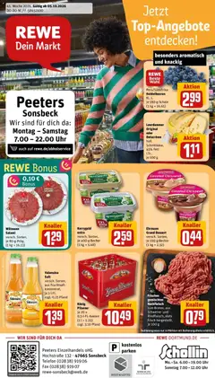Vorschau von dem Prospekt des Geschäftes Rewe, gültig ab dem 05.10.2026
