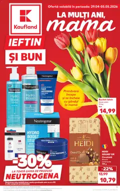 Previzualizarea de cataloage: Kaufland Kaufland Zalau valabil de la 29.04.2026