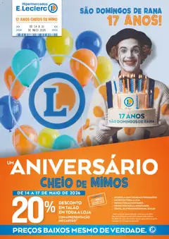 Pré-visualização do folheto da loja E.Leclerc válida a partir de 14/05/2026
