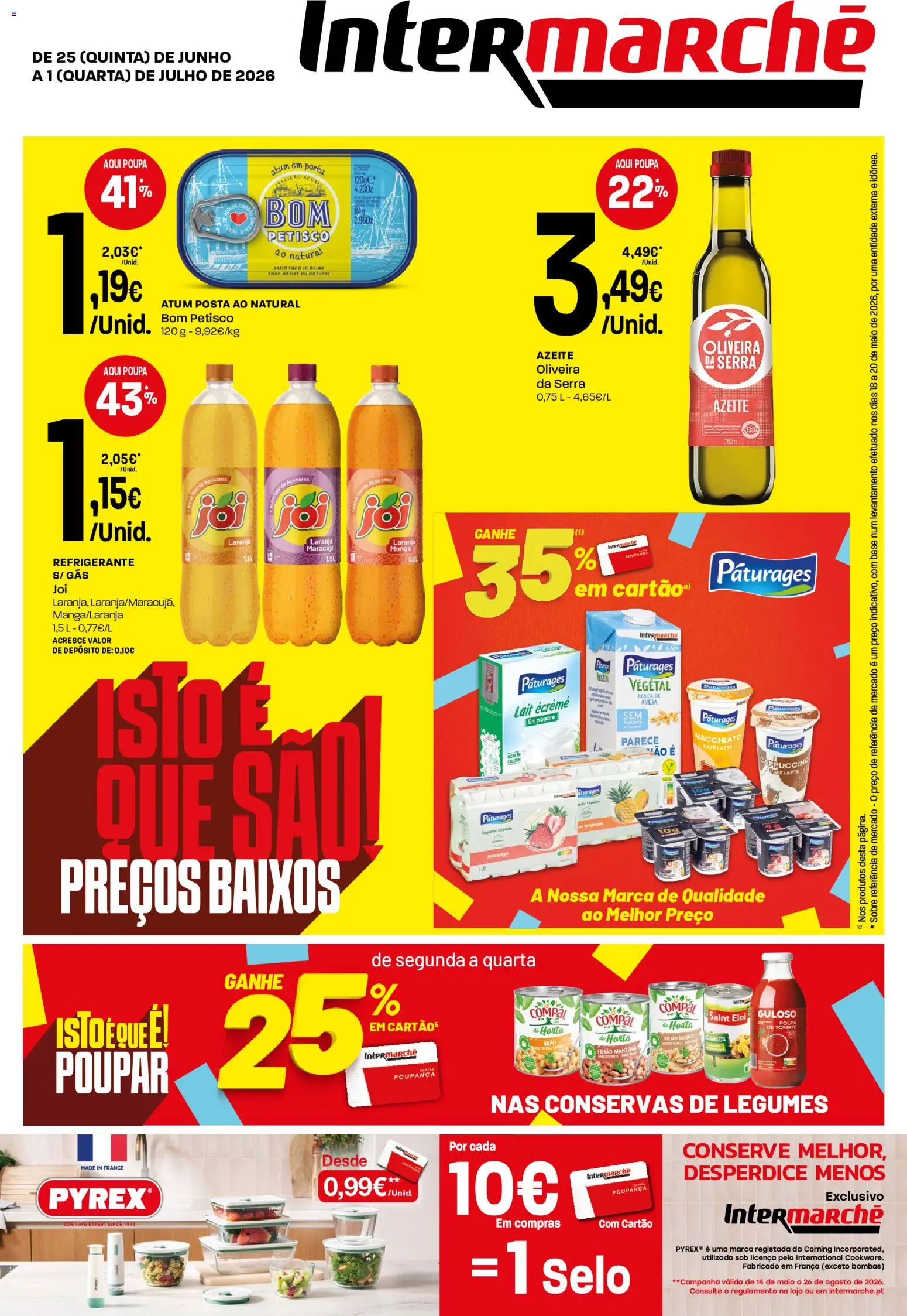 Pré-visualização do folheto da loja Intermarché válida a partir de 25/06/2026