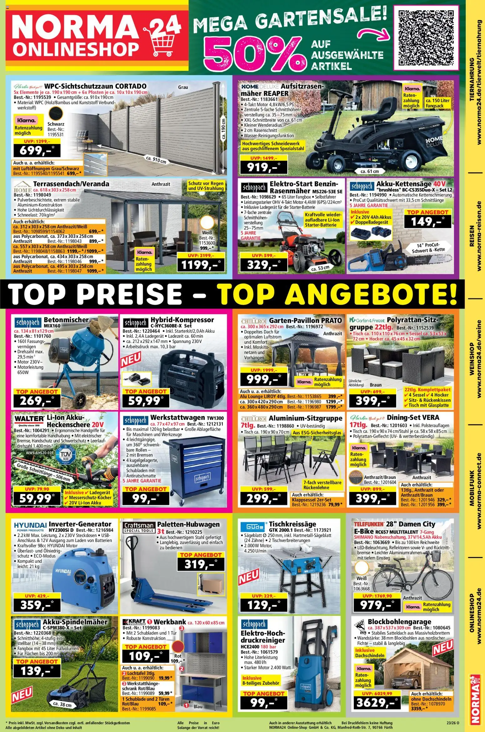Vorschau von dem Prospekt des Geschäftes Norma, gültig ab dem 01.06.2026