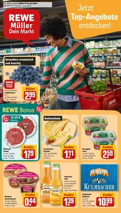 Vorschau von dem Prospekt des Geschäftes Rewe, gültig ab dem 05.10.2026