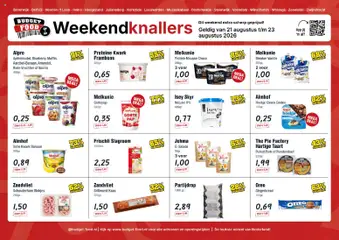 Voorbeeld van Budget Food folder - Weekendfolder van winkel Budget Food geldig vanaf 21-08-2026