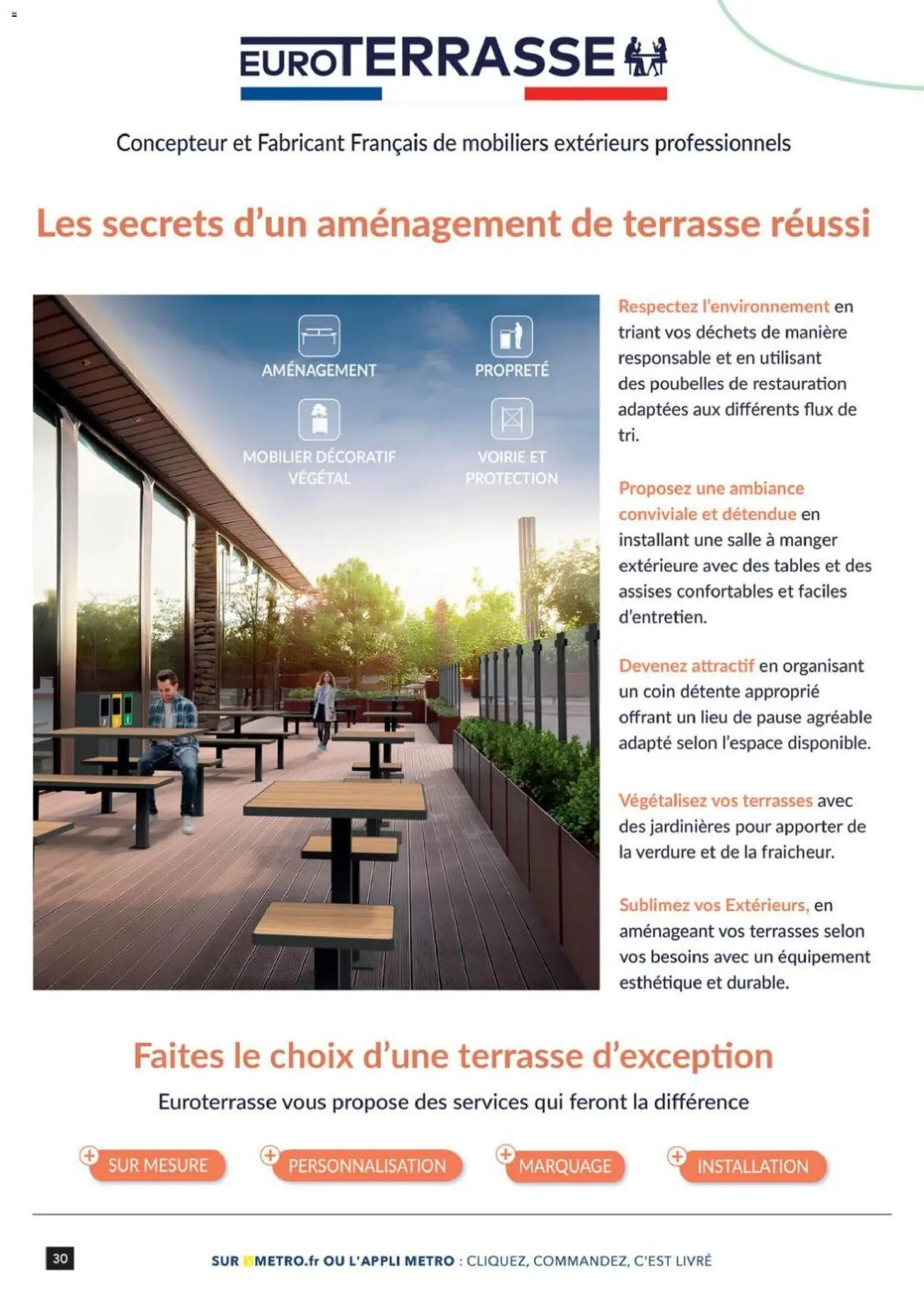 Prévisualisation de Terrasse&salle Collection 2026 du magasin METRO formulaire valide 09/01/2026 - Livre, Aménagement de terrasse