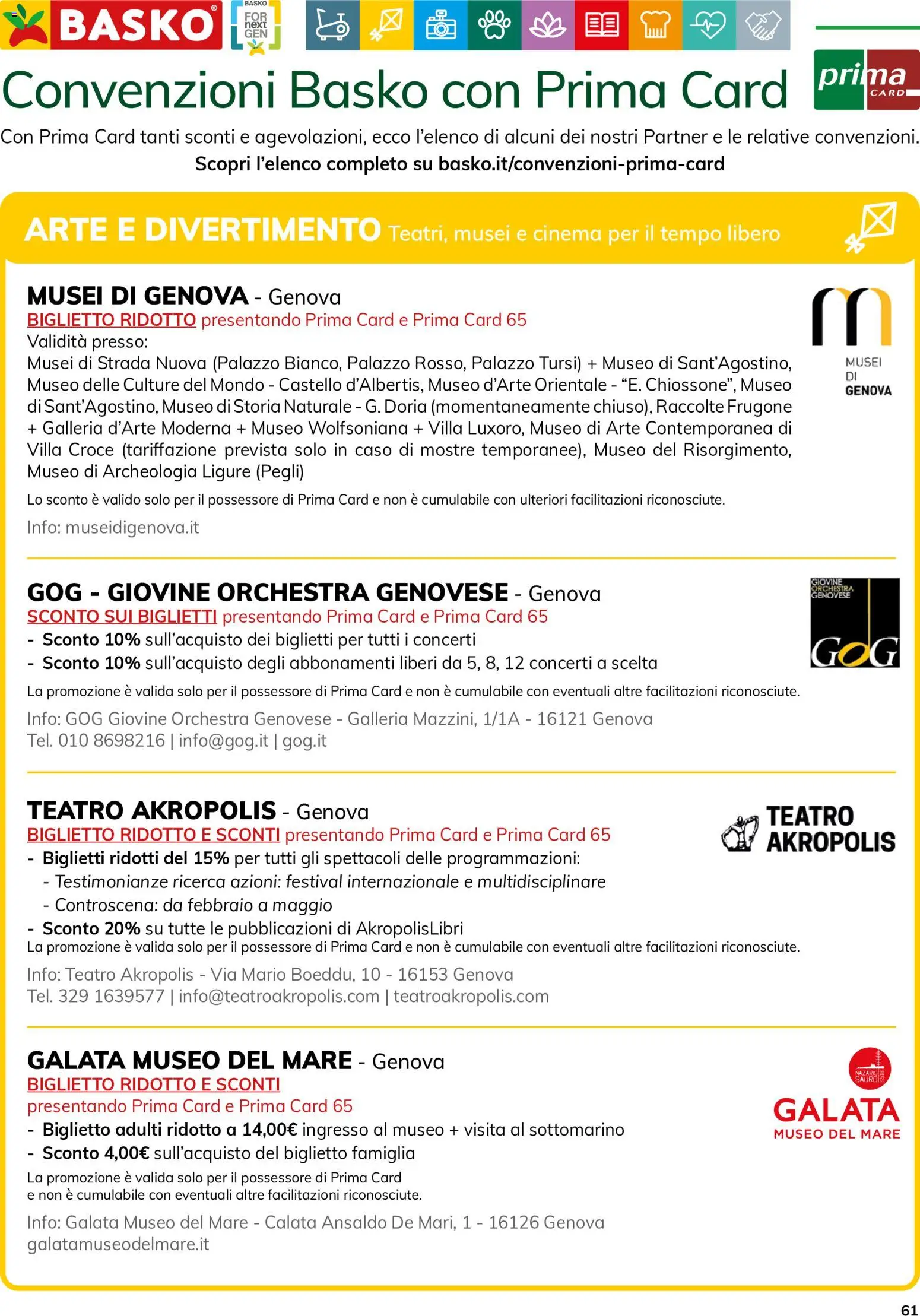 Anteprima dell'opuscolo Basko volantino Magazine ottobre dal negozio Basko valido da 12/10/2026