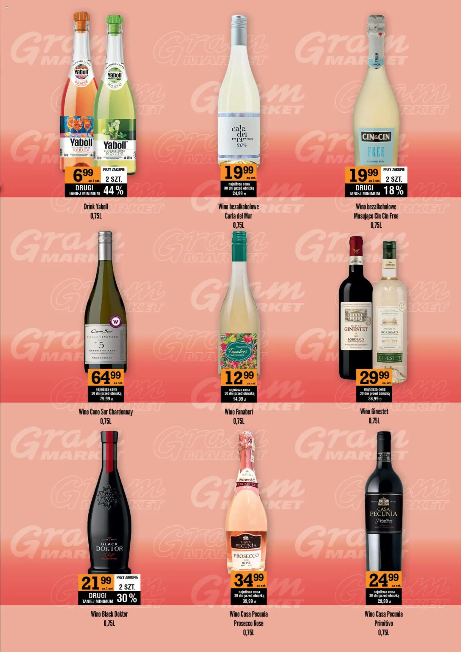 Pogląd gazetki "Gram Market gazetka - Barek" ze sklepu Gram Market ważnej od 01.08.2026