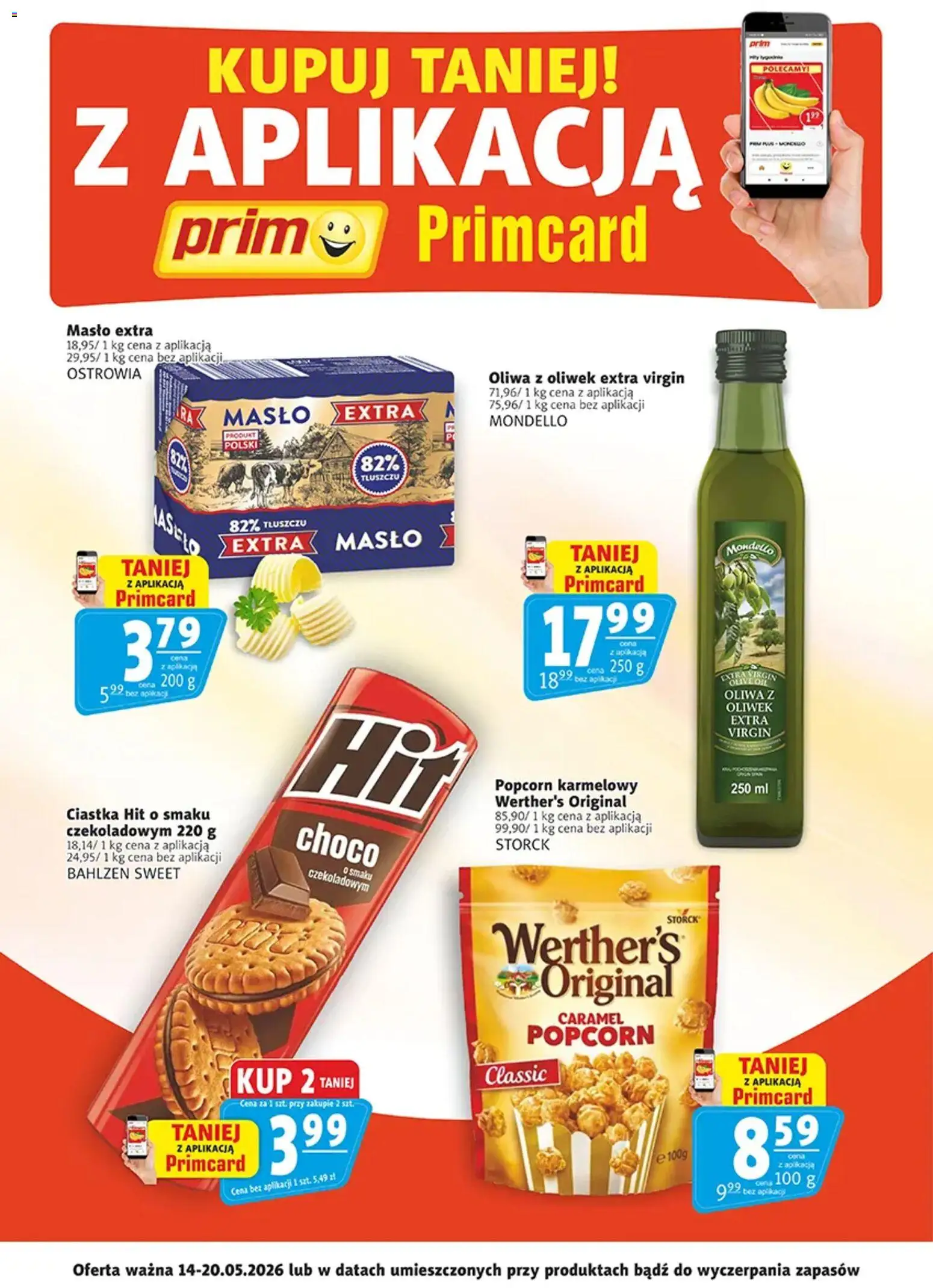 Pogląd gazetki "Prim Market promocje - Primcard" ze sklepu Prim Market ważnej od 14.05.2026