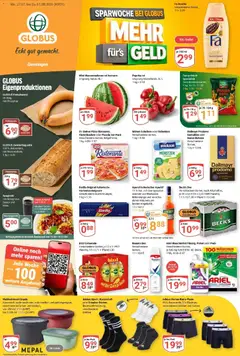 Vorschau von dem Prospekt des Geschäftes Globus, gültig ab dem 27.07.2026
