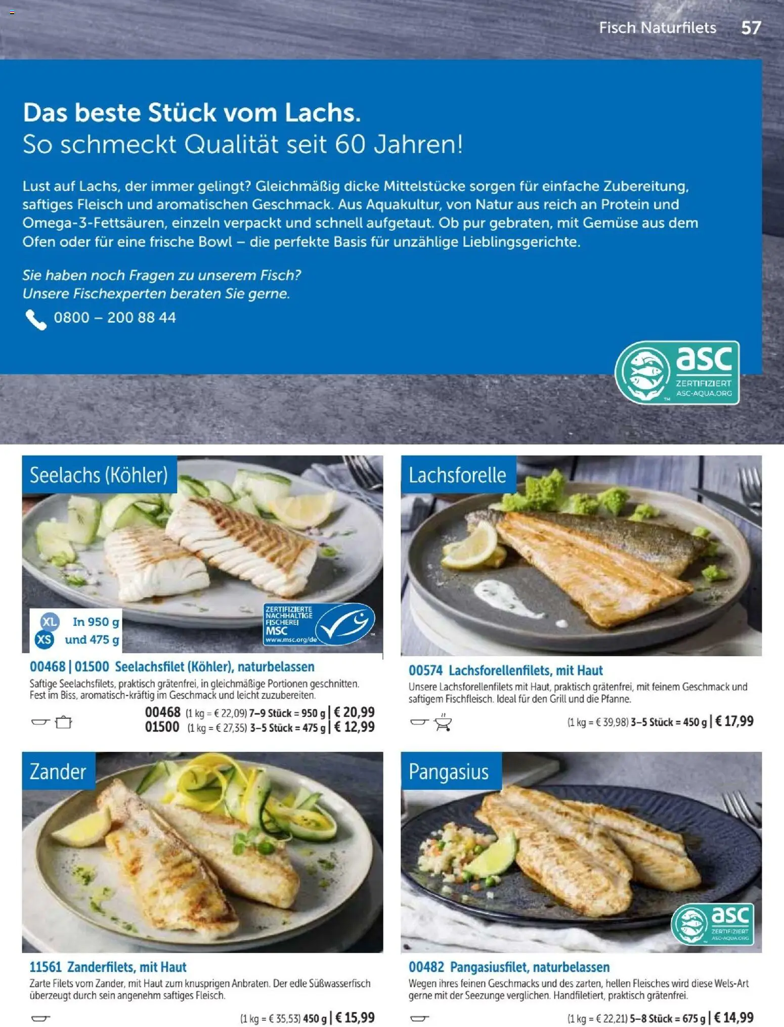 Vorschau von dem Prospekt des Geschäftes Bofrost, gültig ab dem 07.09.2026 - Fisch, Grill, Gemüse, Fleisch, Ofen