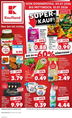 Vorschau von dem Prospekt des Geschäftes Kaufland, gültig ab dem 09.07.2026