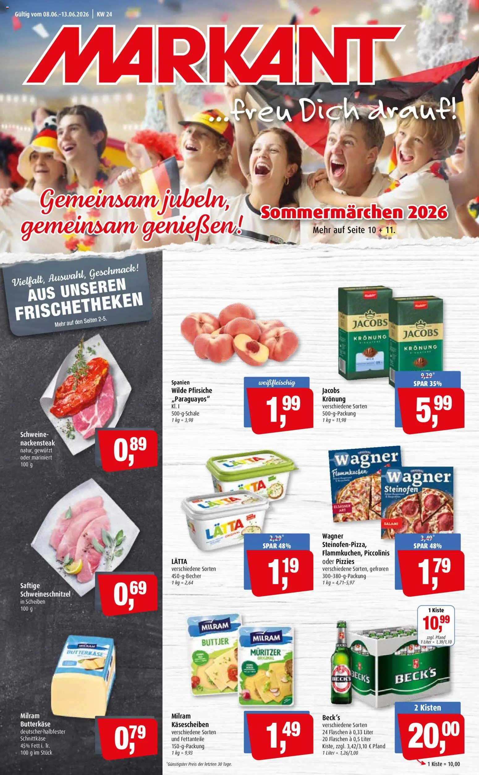 Vorschau von dem Prospekt des Geschäftes Markant, gültig ab dem 08.06.2026