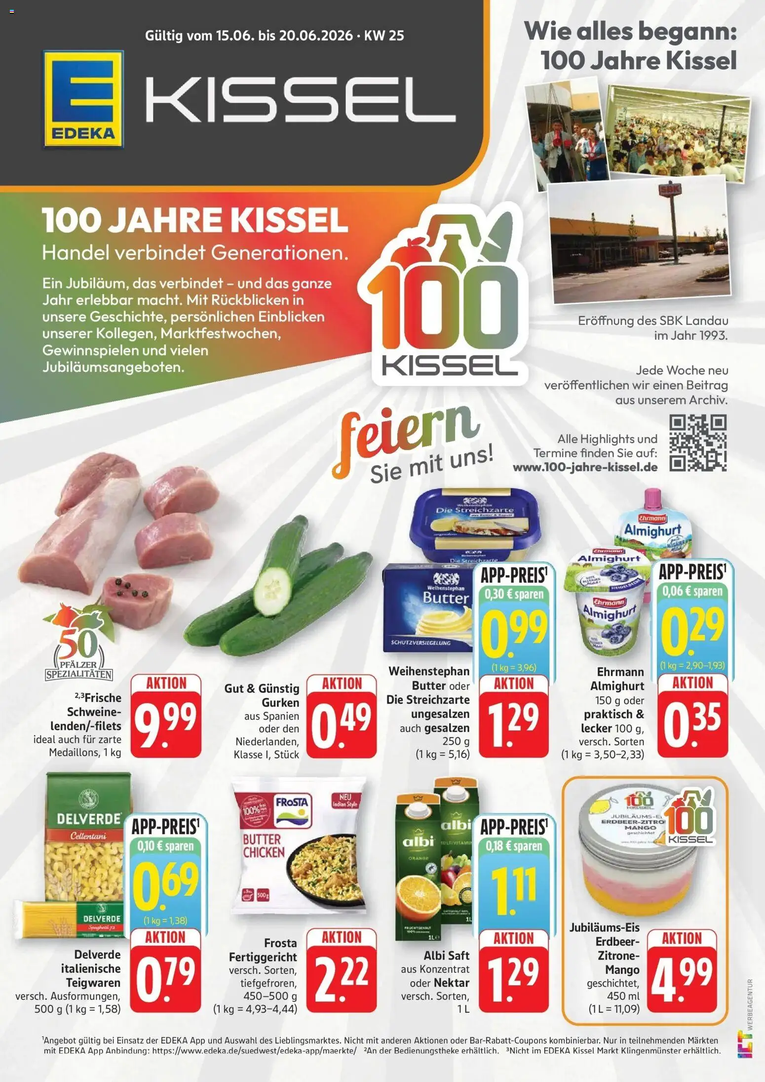 Vorschau von dem Prospekt des Geschäftes Edeka, gültig ab dem 14.06.2026
