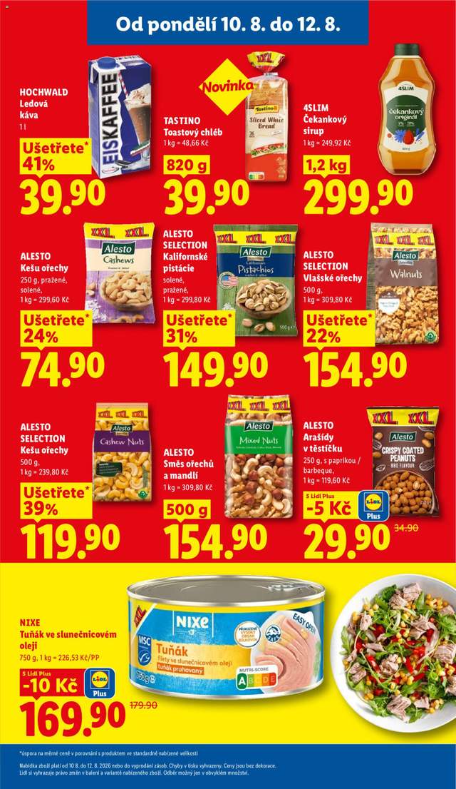 Nový Lidl leták od 10.08.