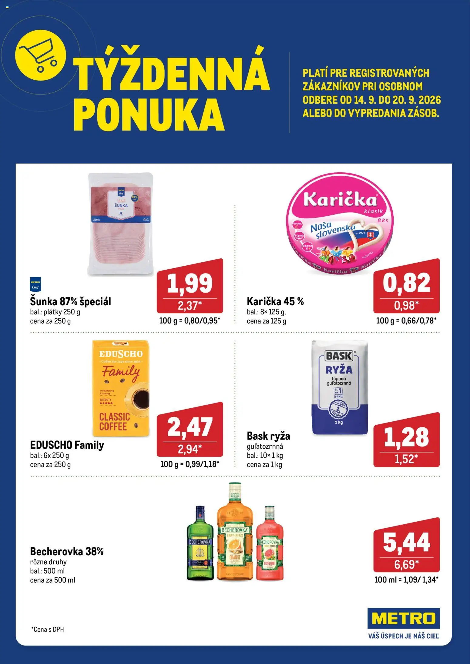 Náhľad Metro letáku platného od 14.09.2026