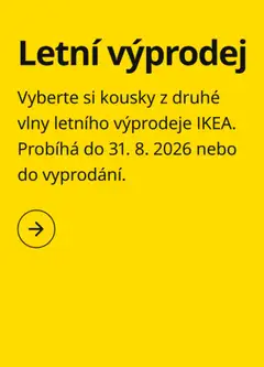 Náhled letáku Ikea Nabídka produktů - Letní výprodej od 22.07.2026