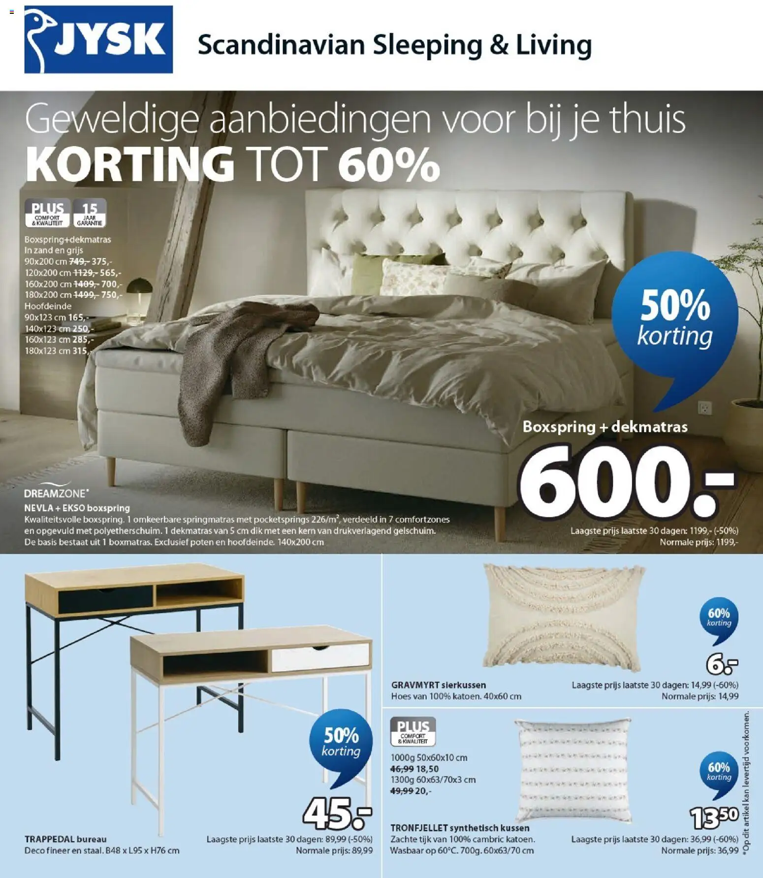 Voorbeeld van JYSK Folder van winkel JYSK geldig vanaf 17/08/2026 - Bureau, Kussen, Kan