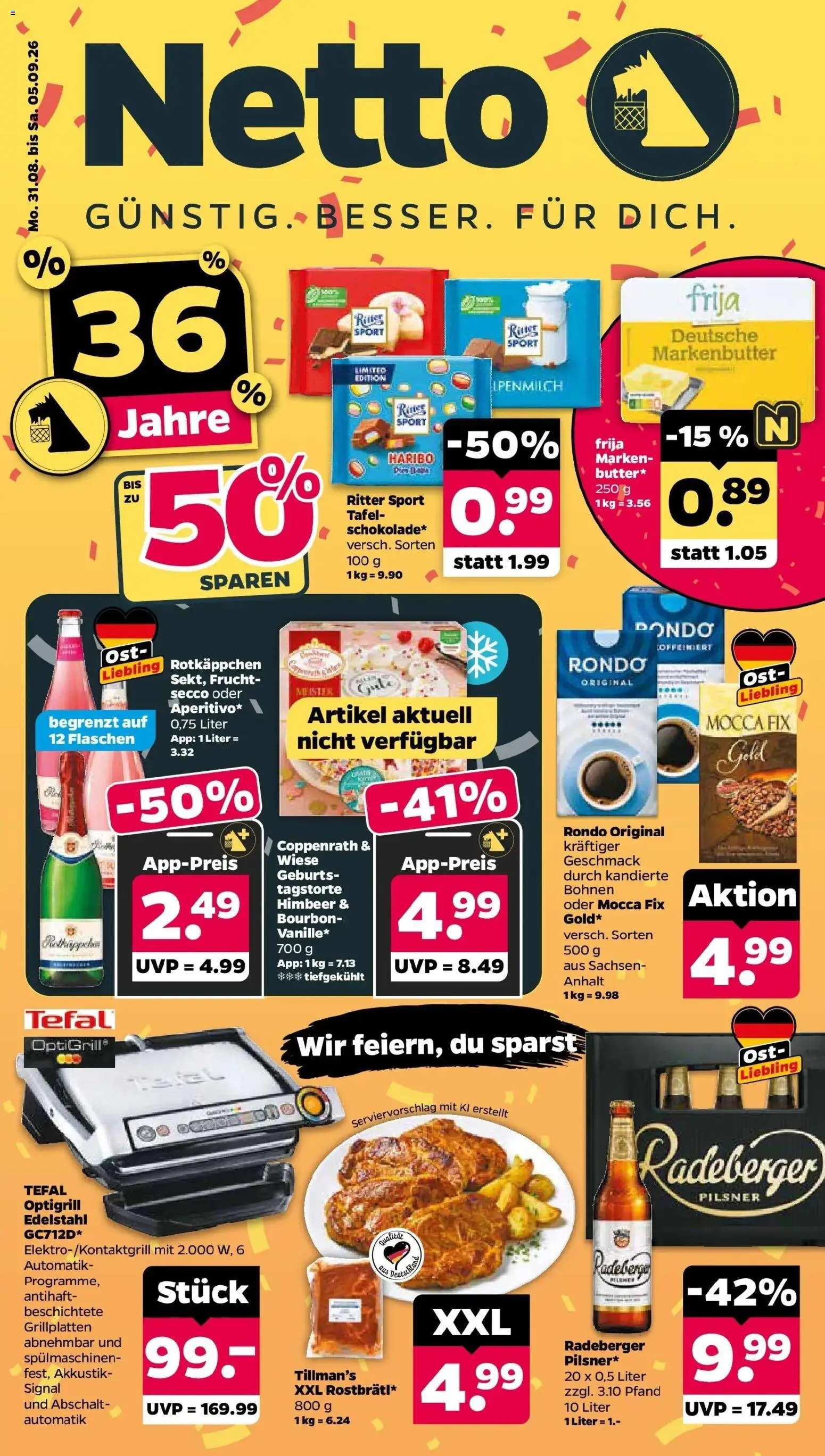 Vorschau von dem Prospekt des Geschäftes Netto, gültig ab dem 31.08.2026