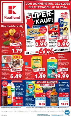 Vorschau von dem Prospekt des Geschäftes Kaufland, gültig ab dem 25.06.2026