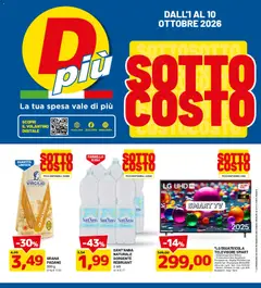 Anteprima dell'opuscolo D Più volantino dal negozio D Più valido da 01/10/2026