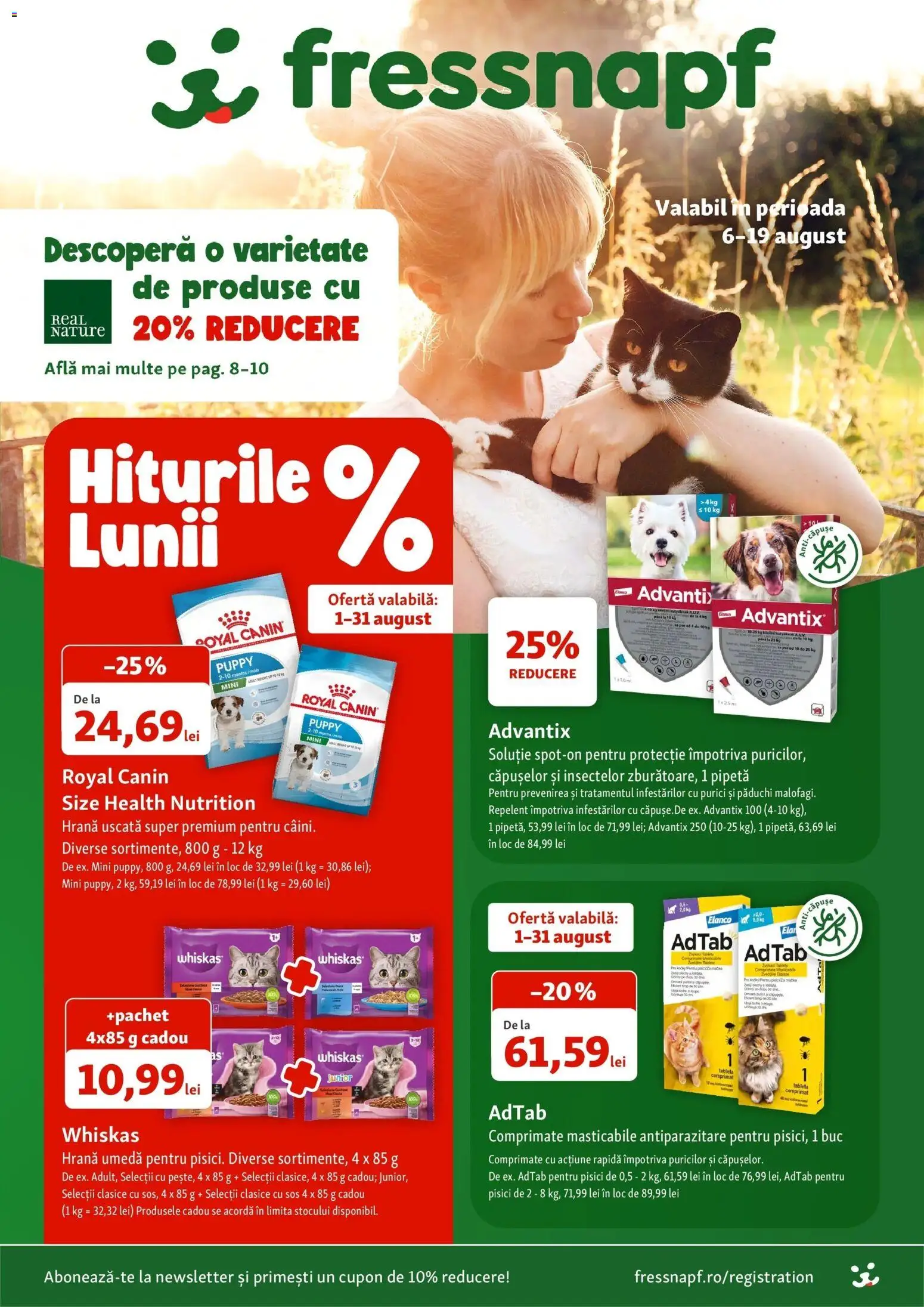 Previzualizarea de cataloage: Fressnapf Fressnapf Catalog valabil de la 06.08.2026