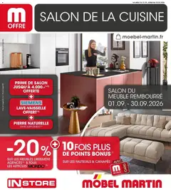 Prévisualisation de Möbel Martin: Offres hebdomadaires du magasin Möbel Martin formulaire valide 01/09/2026