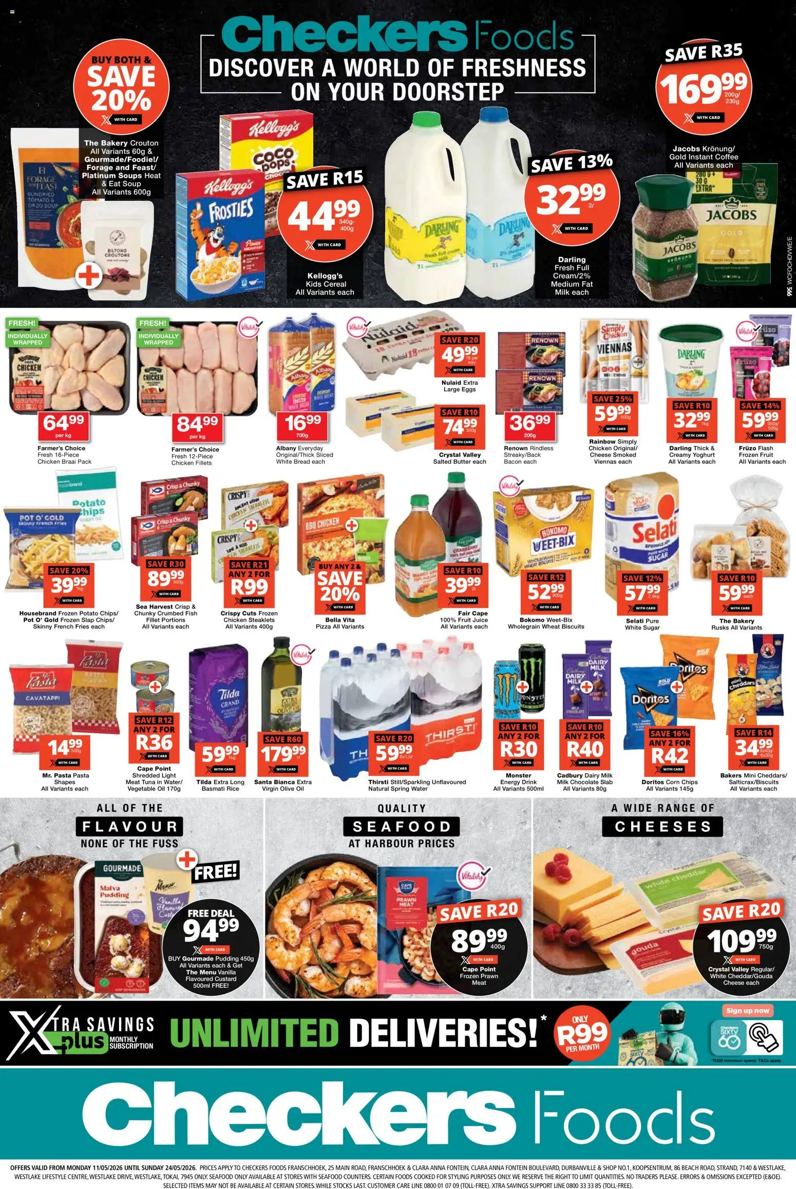 Preview of Checkers flyer valid from 11/05/2026