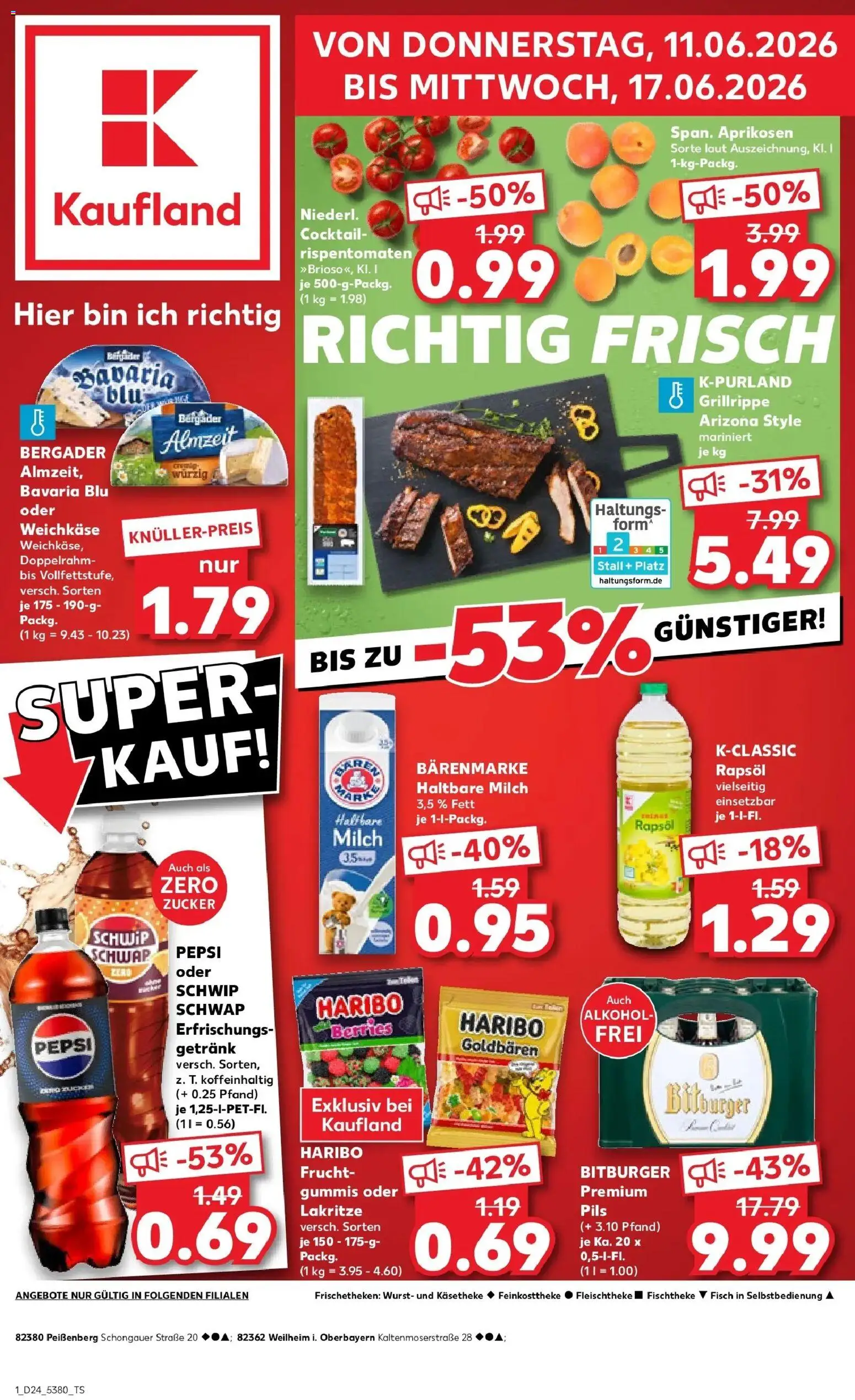 Vorschau von dem Prospekt des Geschäftes Kaufland, gültig ab dem 10.06.2026