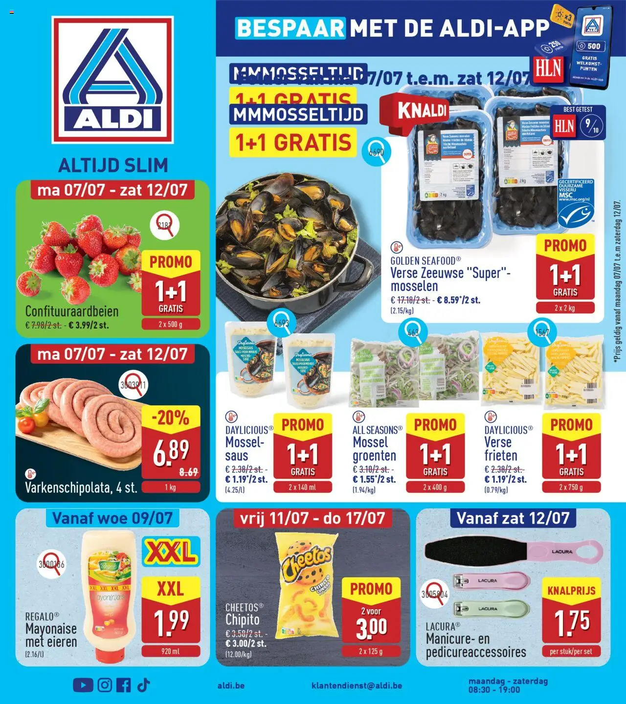 Voorbeeld van Folder week 28 van winkel Aldi geldig vanaf 07/07/2025