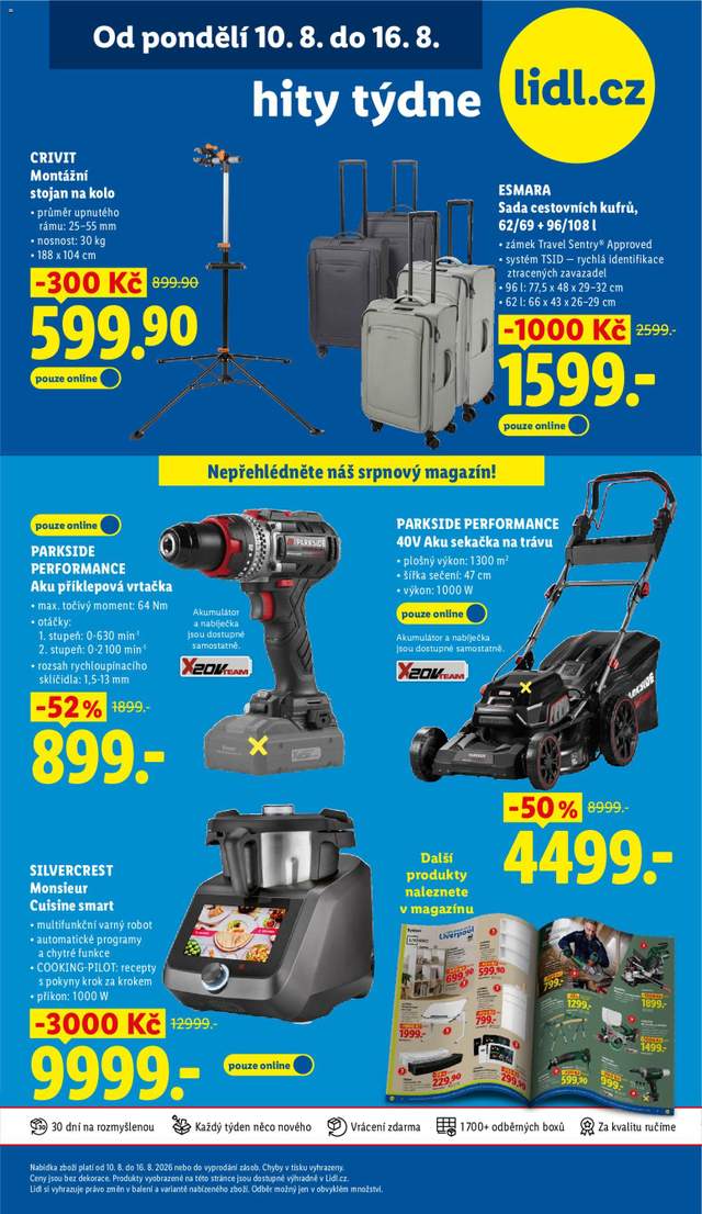 Nový Lidl leták od 13.08.