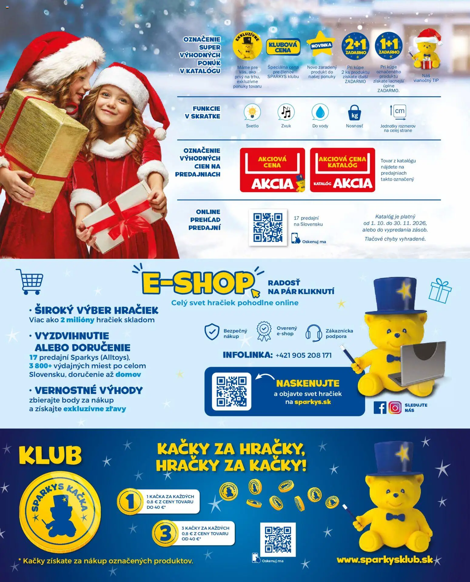 Náhľad ALLTOYS letáku platného od 06.10.2026 - Hračky, Kačka, Svetlo