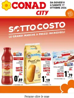 Anteprima dell'opuscolo Conad volantino City Campania dal negozio Conad valido da 08/10/2026
