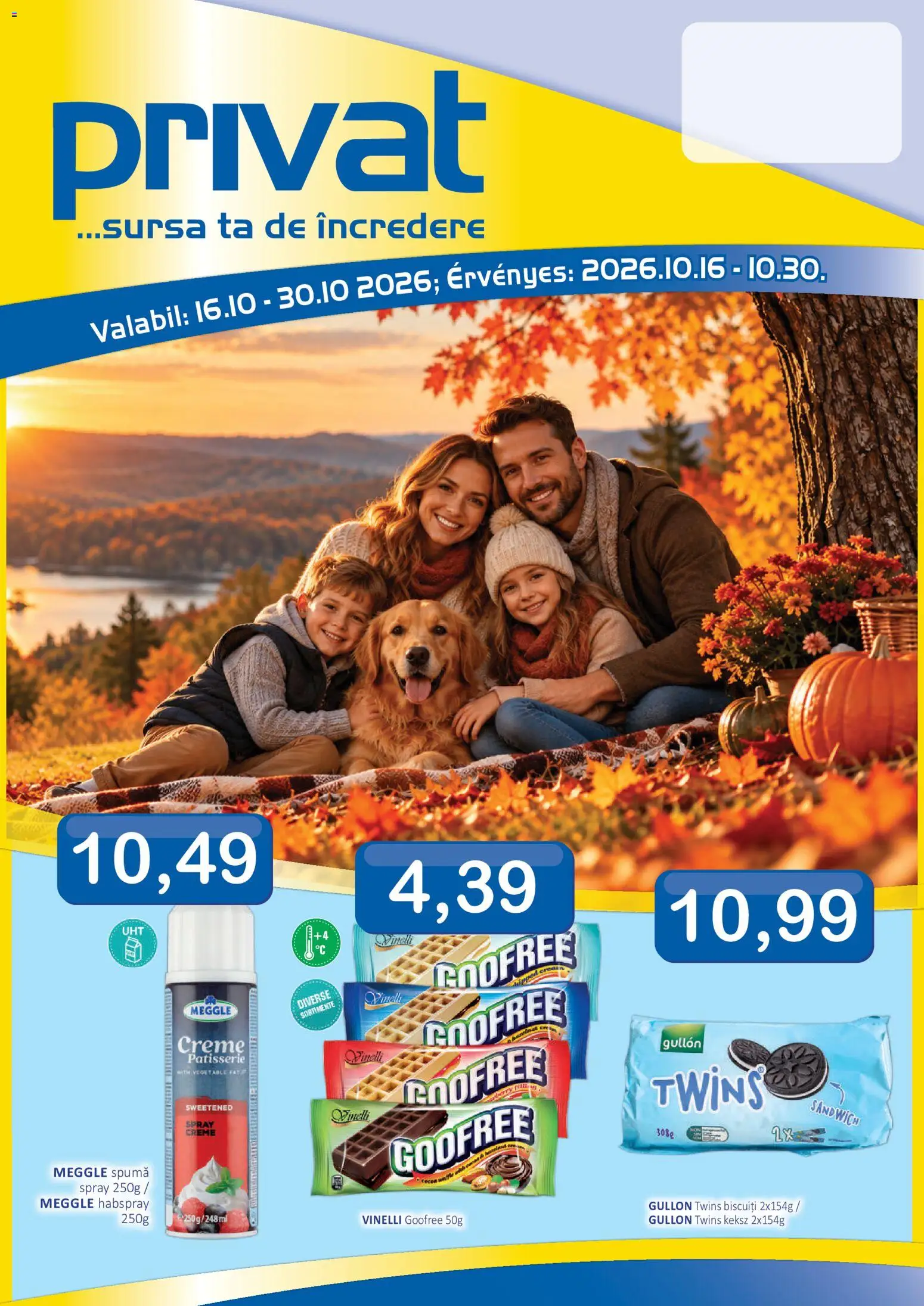 Previzualizarea de cataloage: CBA CBA Catalog Privat valabil de la 16.10.2026 - Biscuiți