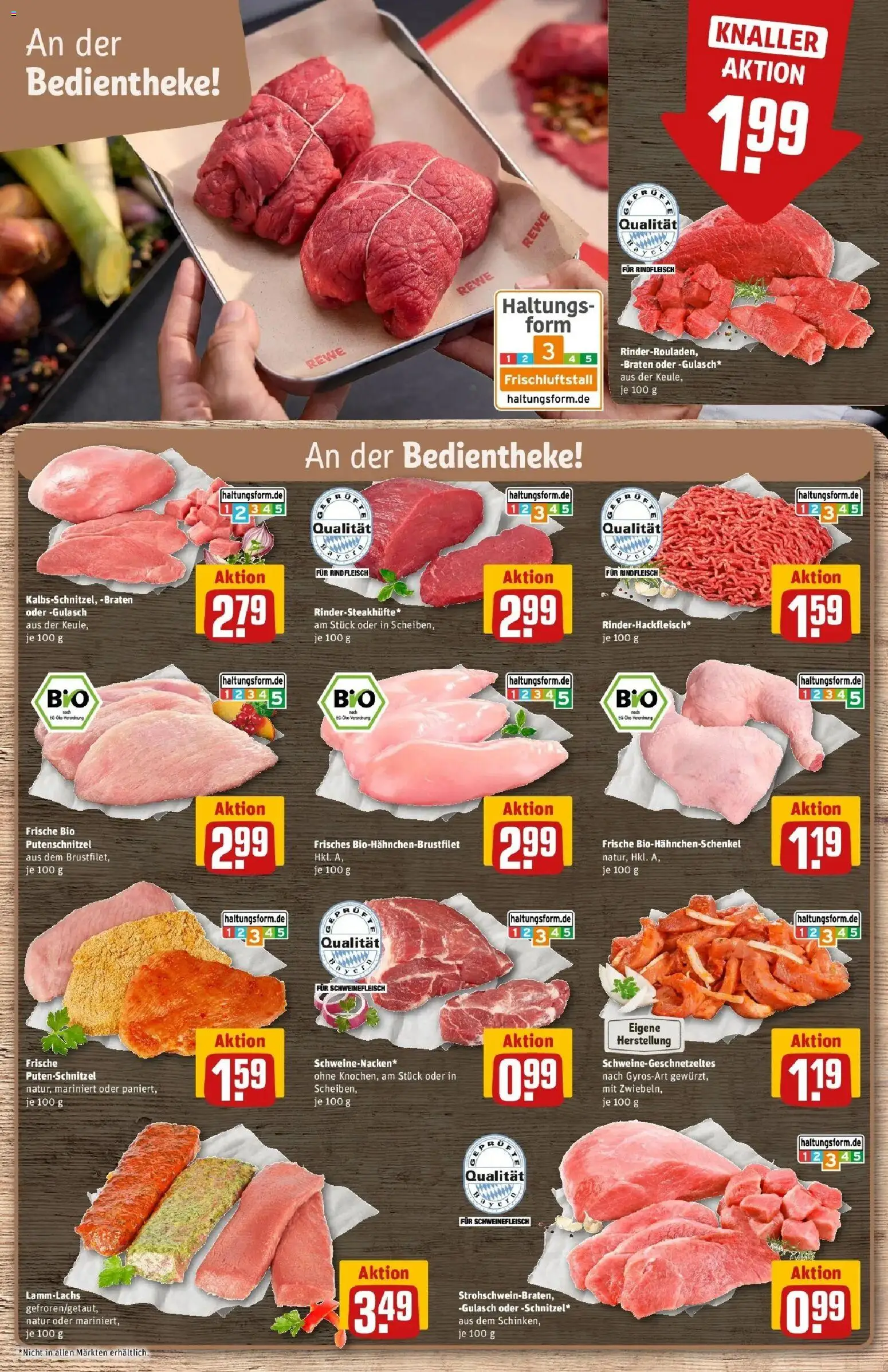 Vorschau von dem Prospekt des Geschäftes Rewe, gültig ab dem 26.10.2026