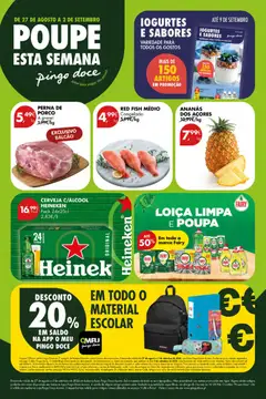 Pré-visualização do folheto da loja Pingo Doce válida a partir de 27/08/2026