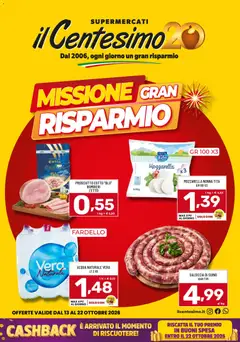 Anteprima dell'opuscolo Il Centesimo volantino dal negozio Il Centesimo valido da 13/10/2026