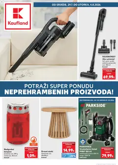 Pregled letka Karlovac trgovine Kaufland vrijedi od 29.07.2026