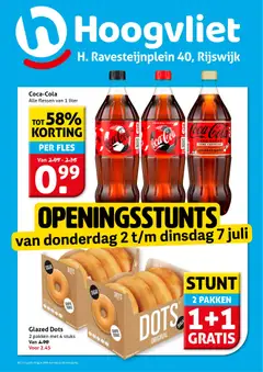 Voorbeeld van Hoogvliet folder - Openingsstunts - Rijswijk van winkel Hoogvliet geldig vanaf 02-07-2026