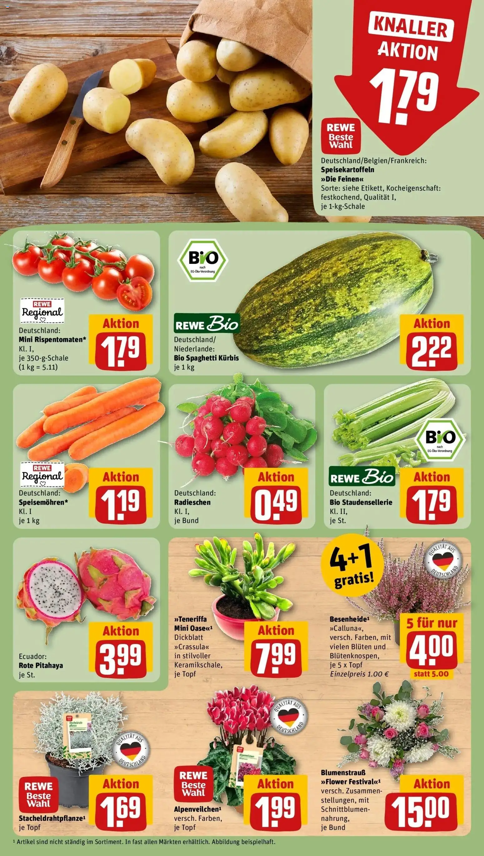 Vorschau von dem Prospekt des Geschäftes Rewe, gültig ab dem 05.10.2026
