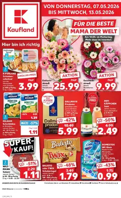 Vorschau von dem Prospekt des Geschäftes Kaufland, gültig ab dem 07.05.2026