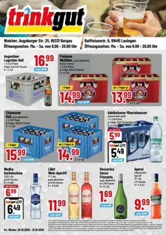 Vorschau von dem Prospekt des Geschäftes Trinkgut, gültig ab dem 26.10.2026